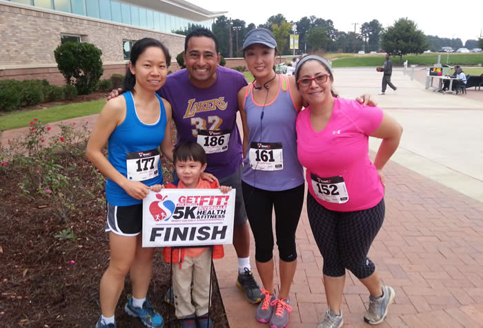 Dr. & Staff at end of Riverdale 5K run. Dr. & Staff at end of Riverdale 5K run.